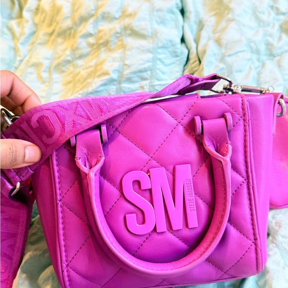 Steve Madden Handbags - Steve Madden Vibrant Pink Mini Bag